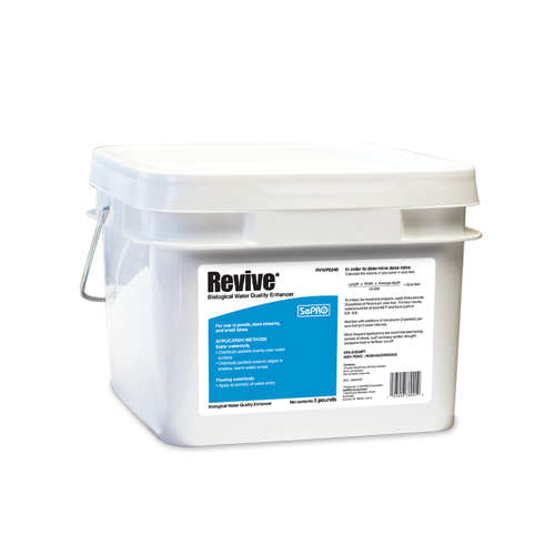 Revive Biological Water Clarifier – Enzyme and Bacteria Blend for Muck, Nutrient, and Odor Reduction – Safe for Fish and Wildlife