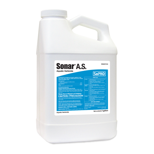 Sonar A.S. Aquatic Herbicide – Liquid Fluridone Weed Control for Duckweed, Hydrilla & Coontail – Fish Safe, Long-Lasting Pond Treatment
