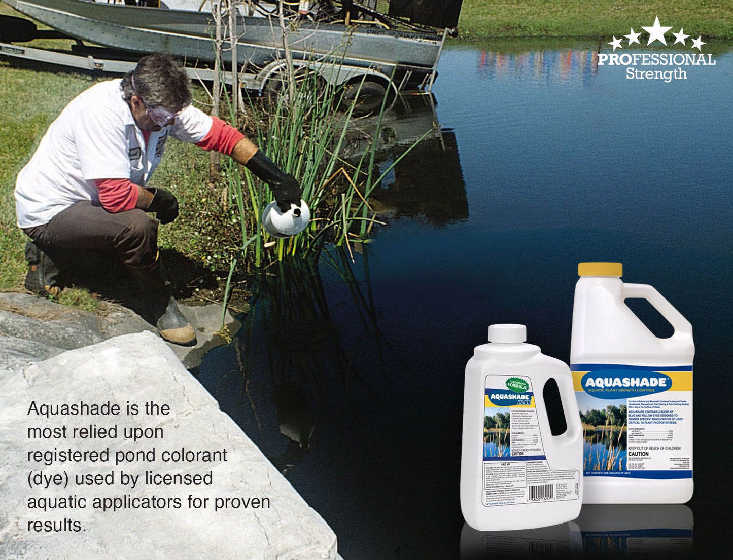 Aquashade is the choice of professional applicators