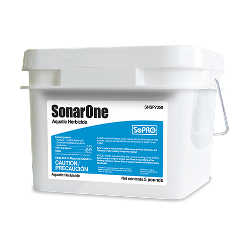 Sonar One 5 lbs – Fluridone Pellets for Systemic Control of Hydrilla, Coontail, and Naiad – Long-Lasting Pond & Lake Herbicide Safe for Fish & Pets