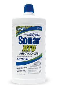 Sonar RTU 1 Quart – Ready-to-Use Aquatic Herbicide for Duckweed and Hydrilla Control, Fluridone-Based, Pond Weed Killer Safe for Fish and Pets

