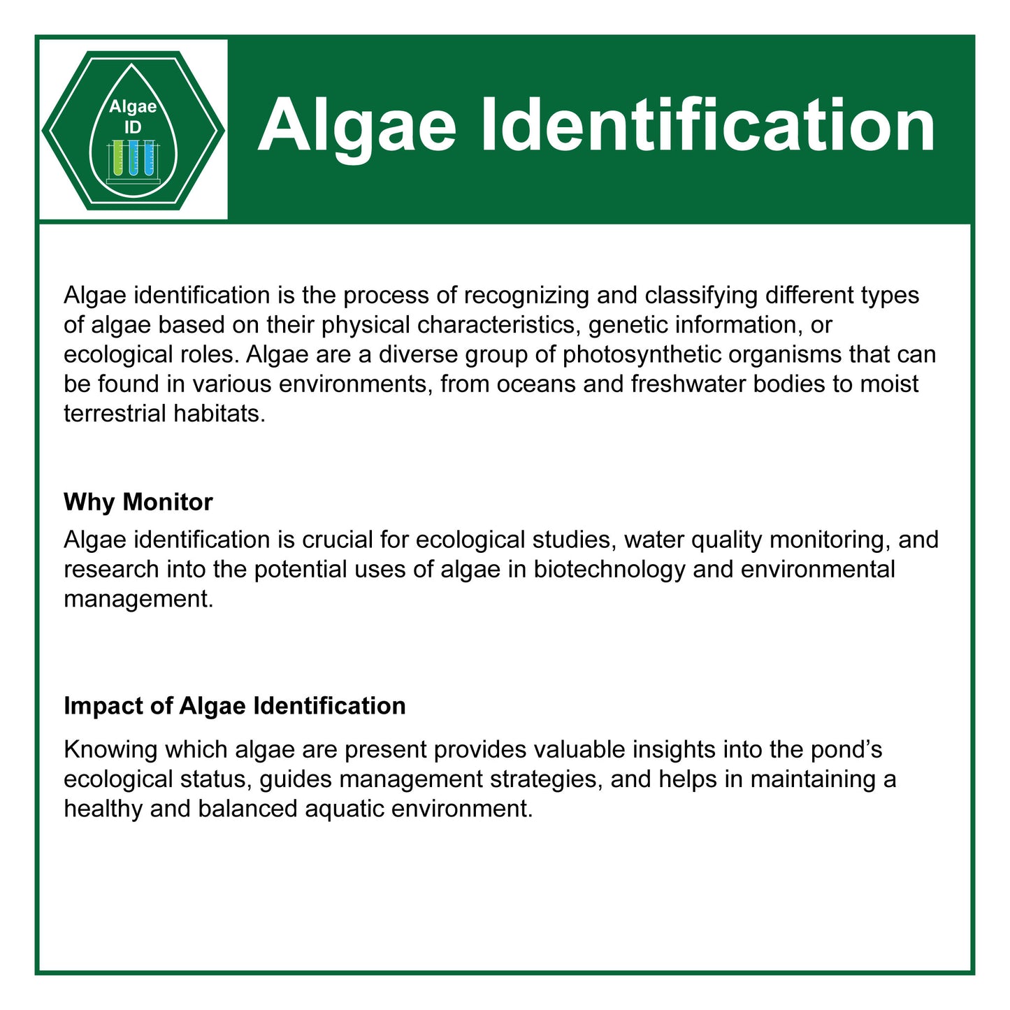 Algae & Water Quality Baseline Plus Bundle