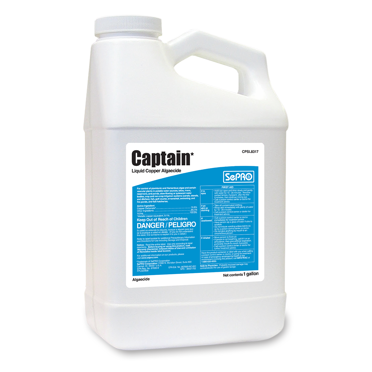 Captain 1 Gallon Bottle