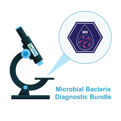 Microbial Bacteria Diagnostic Bundle – Pond and Lake Water Bacteria Test Kit with Lab Results – Ideal for Aquaculture & Recreational Use

