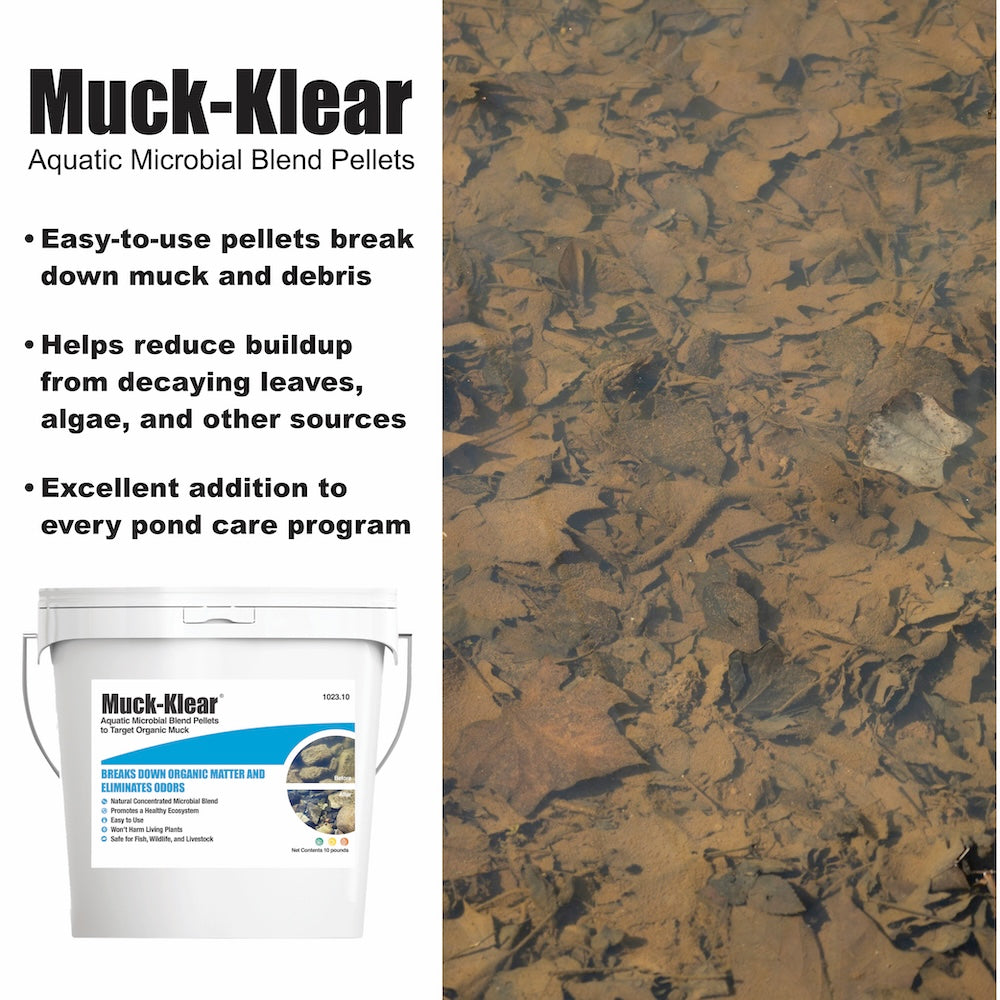 Muck-Klear® Aquatic Microbial Blend (Pellets)